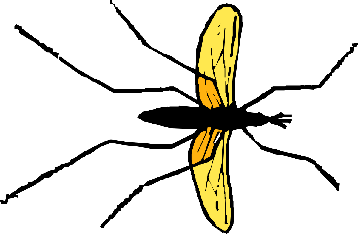 Yellow Banana Clipart on Black Background - Perfect for Creative Projects