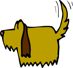 Dog in a Tie Clipart - Adorable Pet Graphics for Every Occasion