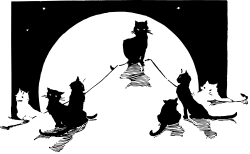 Flying Bird Black and White Clipart for Elegant Designs