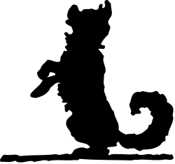 Black Background with White Arrow Clipart - Directional Graphics for Various Uses