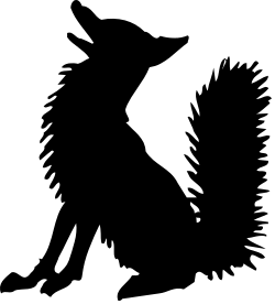 Black and White Silhouette of a Man Clipart for Versatile Uses
