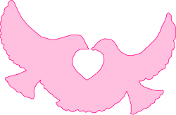 Pink Heart with Wings Clipart - Enchanting Designs for Every Occasion