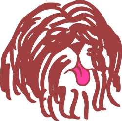 Lion with Pink Nose Clipart - Whimsical Animal Graphics