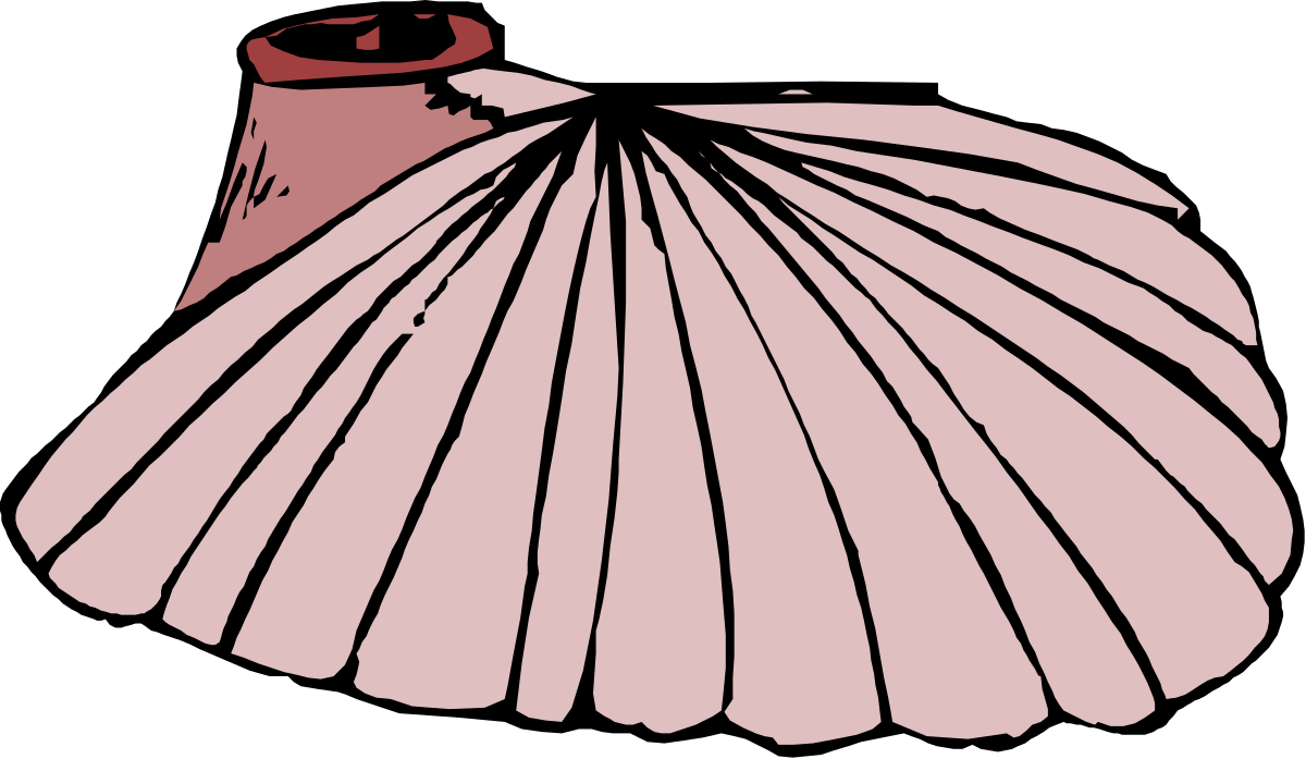 Ball Gown with Pink Skirt Clipart - Elegant Fashion Illustration