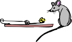 Mouse Chasing Cheese Clipart: Fun and Playful SVG Imagery