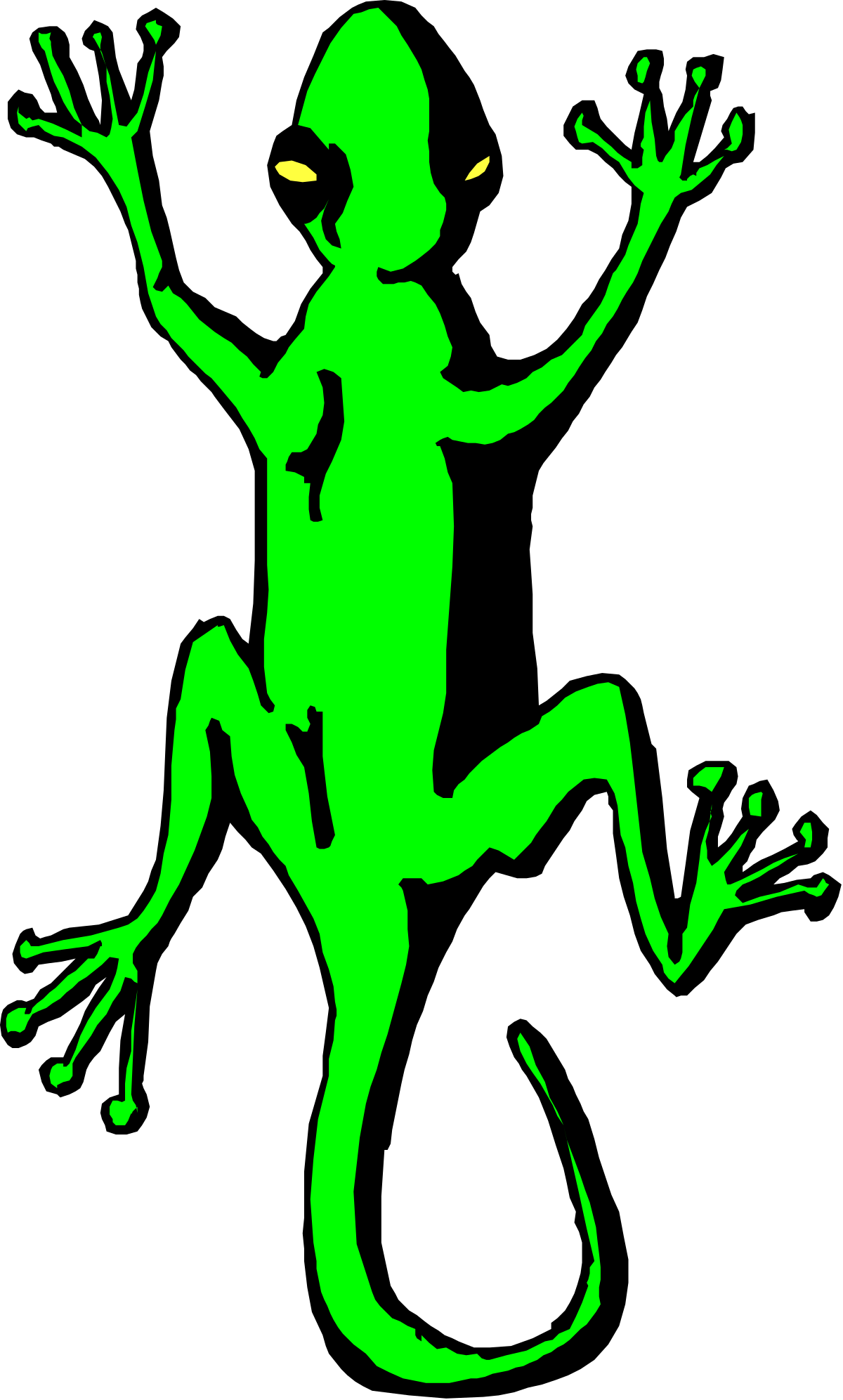 a silhouette of a frog with its arms out clip art png transparent Frog Silhouette with Arms Out - Ideal Clipart for Nature Themes