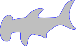 Shark Clipart: Long-Tailed Shark Illustration for Creative Projects