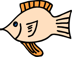 Long-Tailed Fish Clipart for Creative Projects