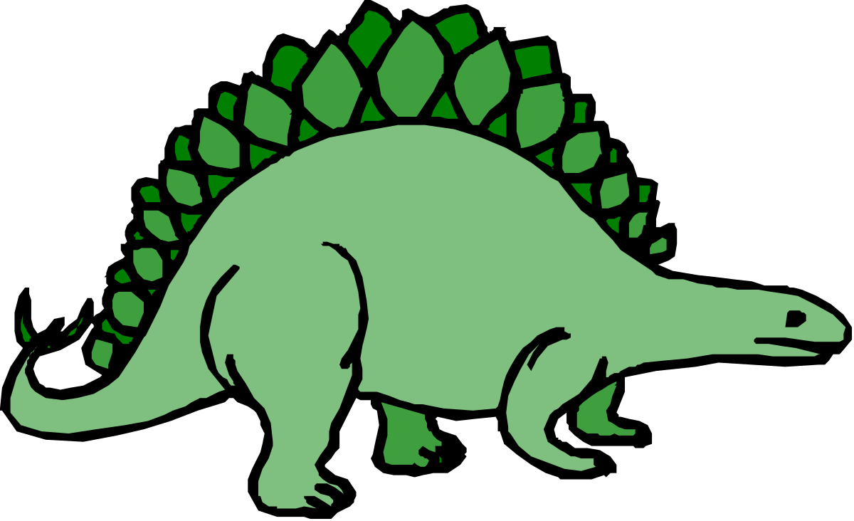 a green dinosaur with a white head and tail clip art png transparent Green Dinosaur with White Head and Tail Clipart - Perfect for Fun Projects