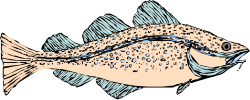 Blue Striped Fish Clipart: Stunning Marine Life Illustration