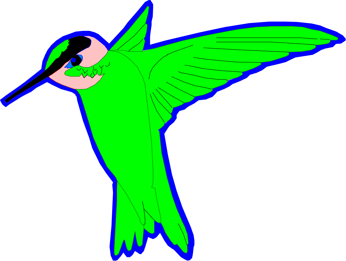 a green bird with a black beak clip art png transparent Green Bird with Black Beak - Vibrant Clipart for Every Design