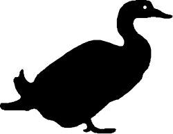 Black Background with White Circle - Minimalist Clipart Design