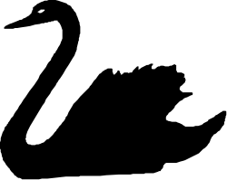 Black Background with White Circle Clipart for Bold Designs