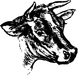 Goat Clipart - Stunning Black and White Illustration