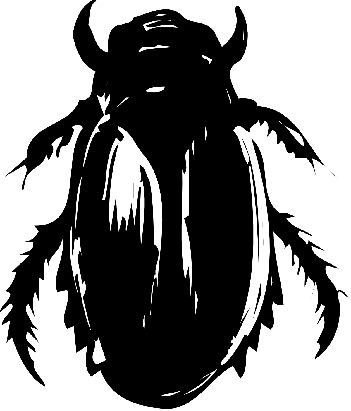 a black and white image of a man ' s face clip art png transparent Black and White Man's Face Clipart for Versatile Uses