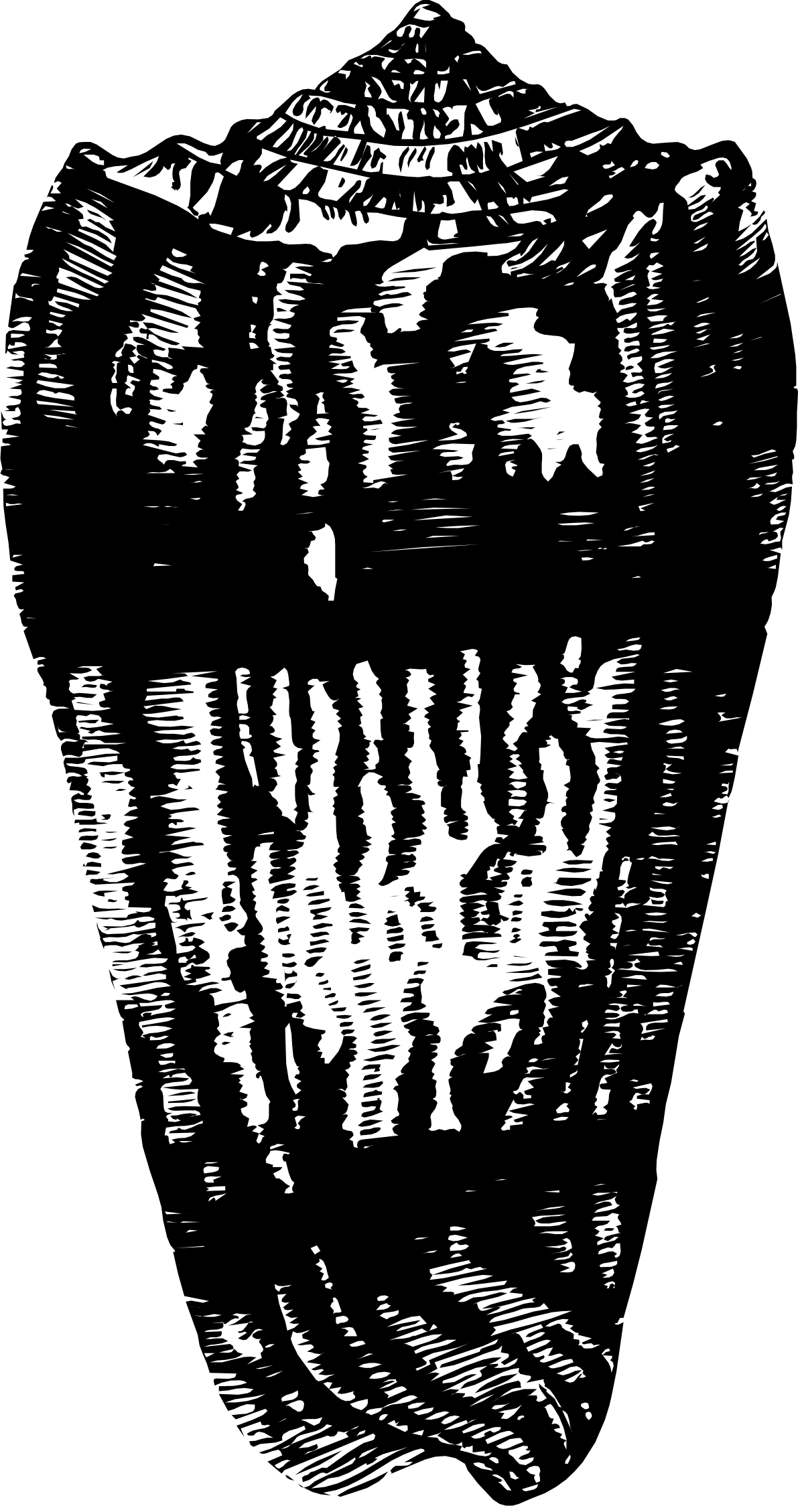 Black and White Face Clipart for Creative Projects