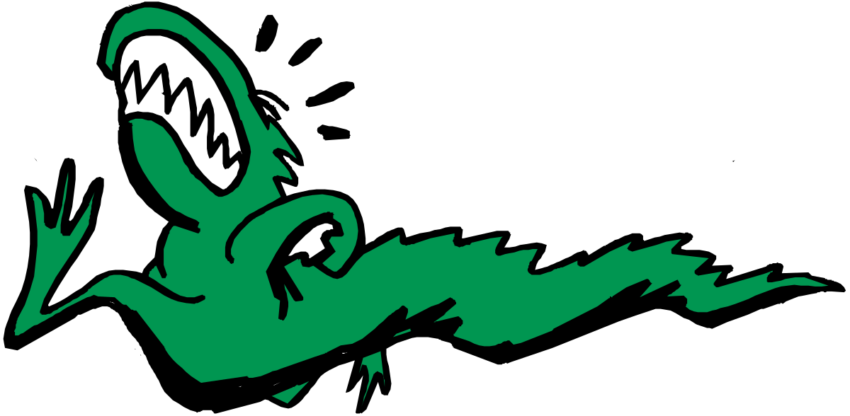 a green and white shark with a big mouth clip art png transparent Green and White Shark Clipart with Big Mouth for Dynamic Designs