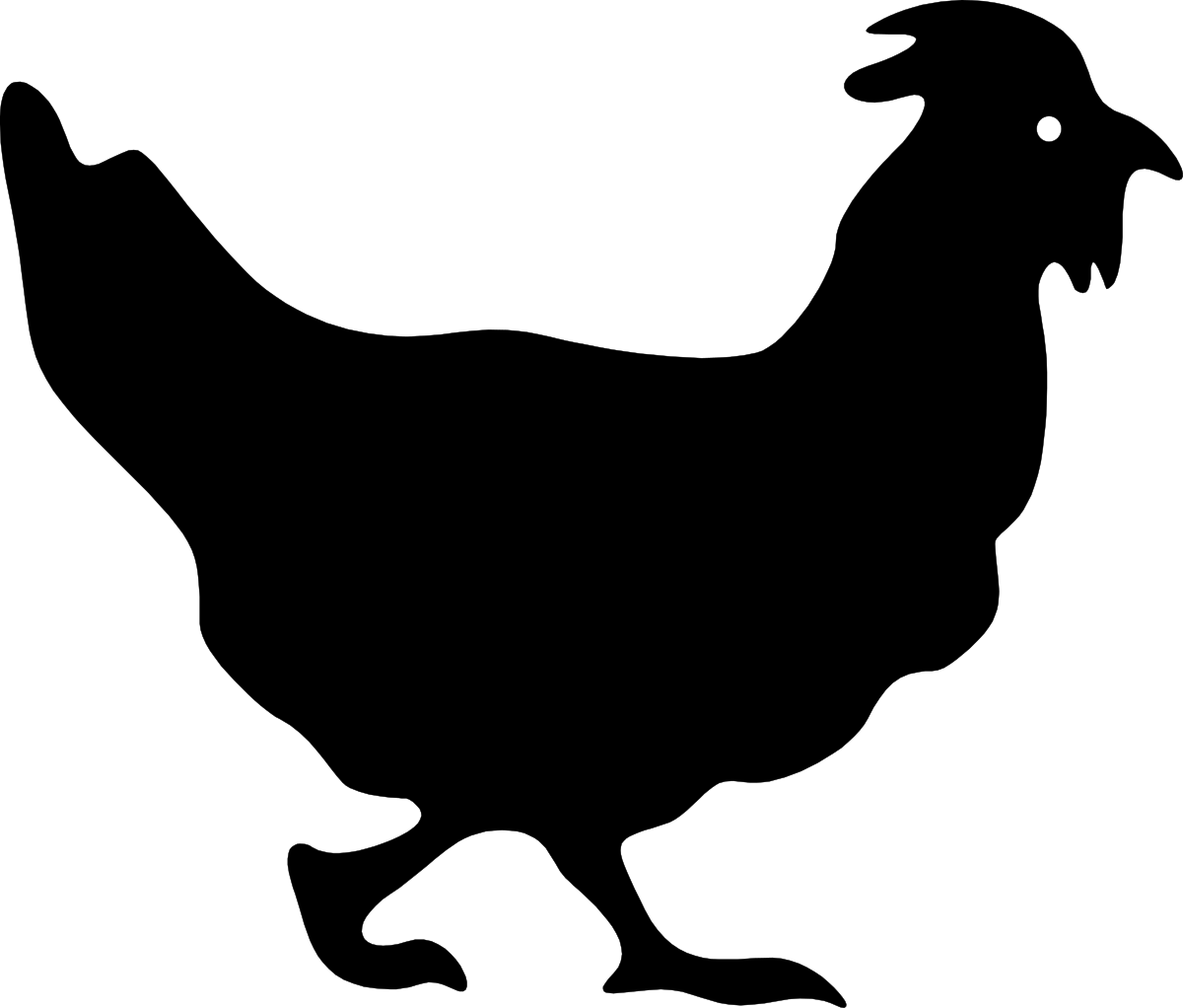 Moon Above Earth - Stunning Clipart of the Night Sky