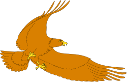 Bird in Flight with Wings Spread - Stunning Clipart for Nature Lovers