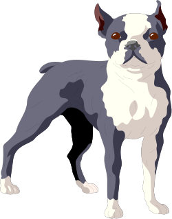 Dog with Horns Clipart - Whimsical Animal Illustration