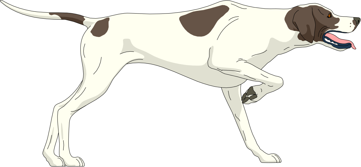 Dog with Tongue Out Clipart - Playful Pet Graphics