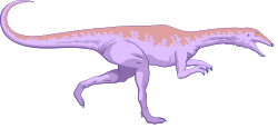 Dinosaur Clipart: Long Neck and Tail - Perfect for Educational Resources