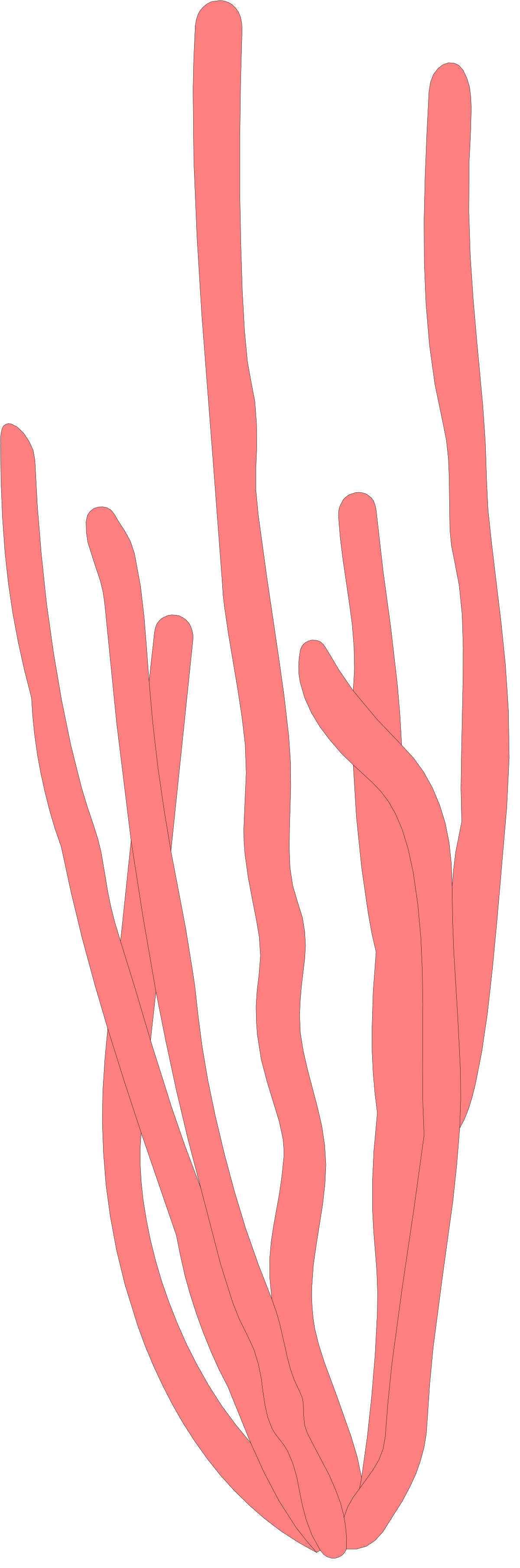 Pink Hand Clipart on Black Background - Unique SVG Graphics