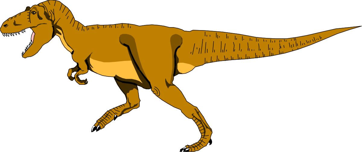 Dinosaur with Open Mouth Clipart: Exciting and Bold Illustrations