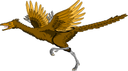 Majestic Bird with Wings Spread Clipart for Creative Projects