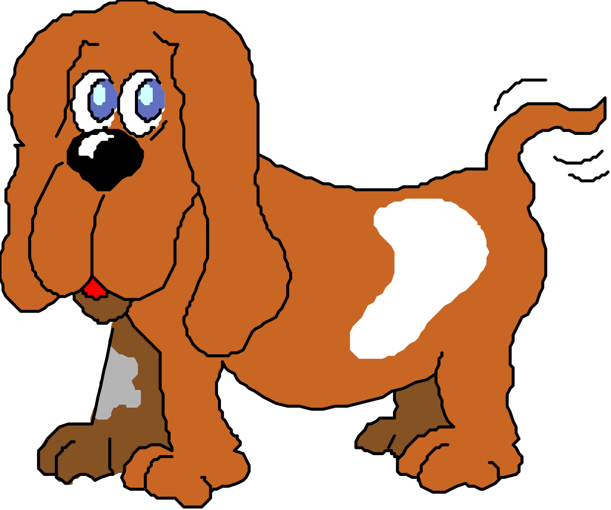 a brown dog with a sad look on its face clip art png transparent Sad Brown Dog Clipart for Emotional Expressions
