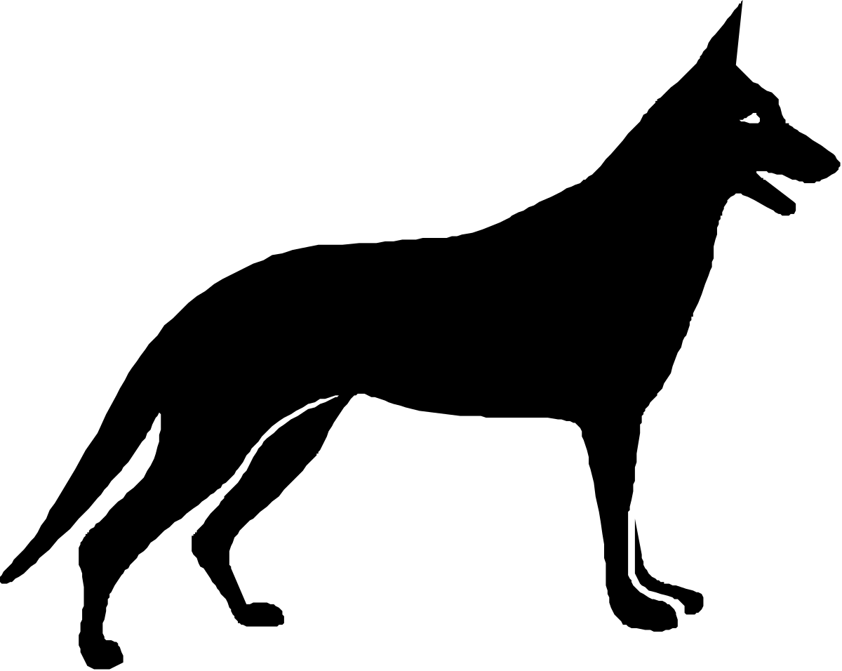 Black Background with White Line  Minimalist Clipart Design
