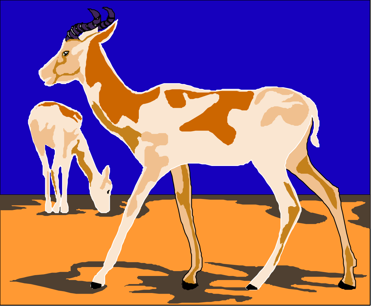 a baby goat and its mother clip art png transparent Baby Goat and Mother Goat Clipart - Adorable Bonding Moments