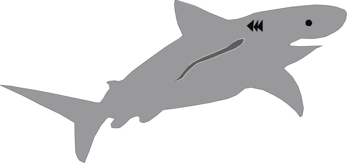 a shark with a big mouth clip art png transparent Shark with Big Mouth Clipart for Bold Visuals