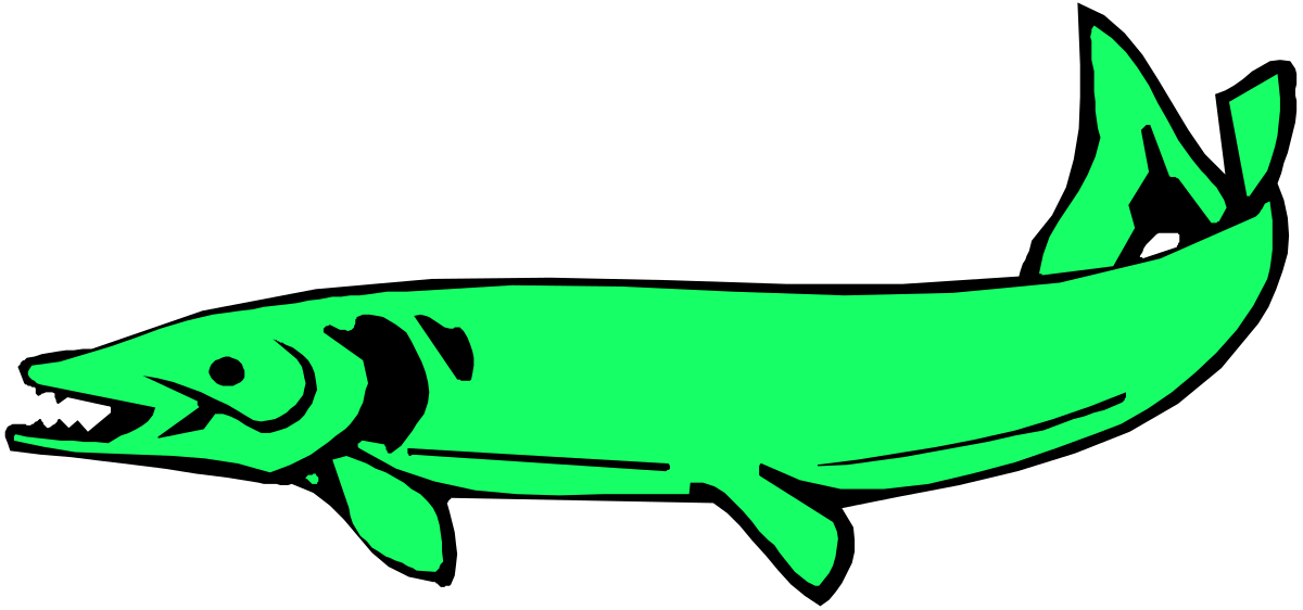 a green fish with a black background clip art png transparent Green Fish on Black Background - Vibrant Clipart for Your Projects