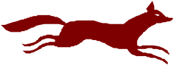 Silhouette of a Running Dog - Dynamic and Energetic Clipart