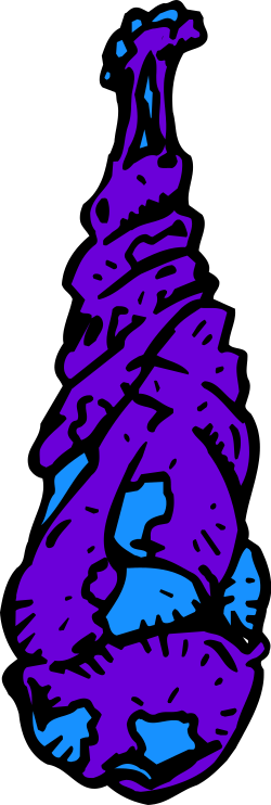 Purple and Blue Christmas Tree Clipart for Festive Celebrations