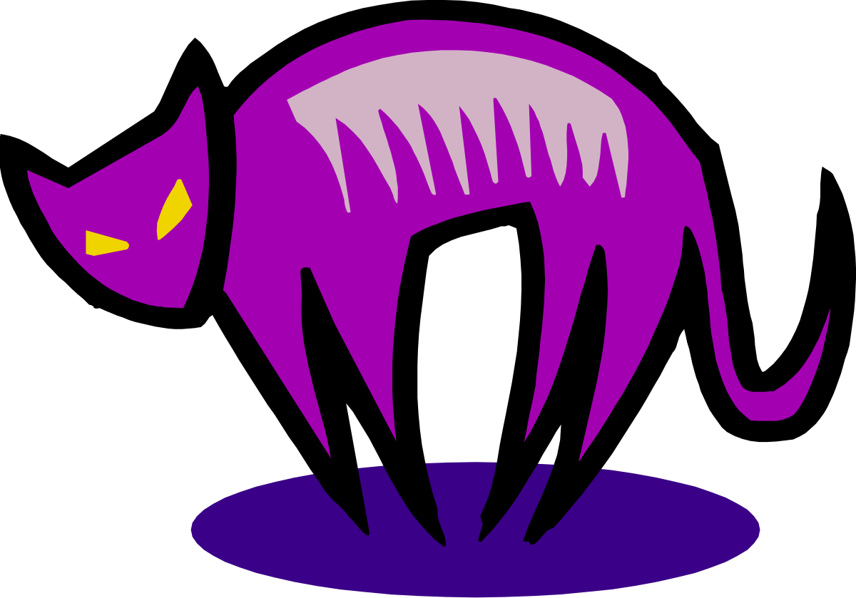 a purple elephant standing on a black background clip art png transparent Purple Elephant Standing on Black Background - Unique Clipart Illustration