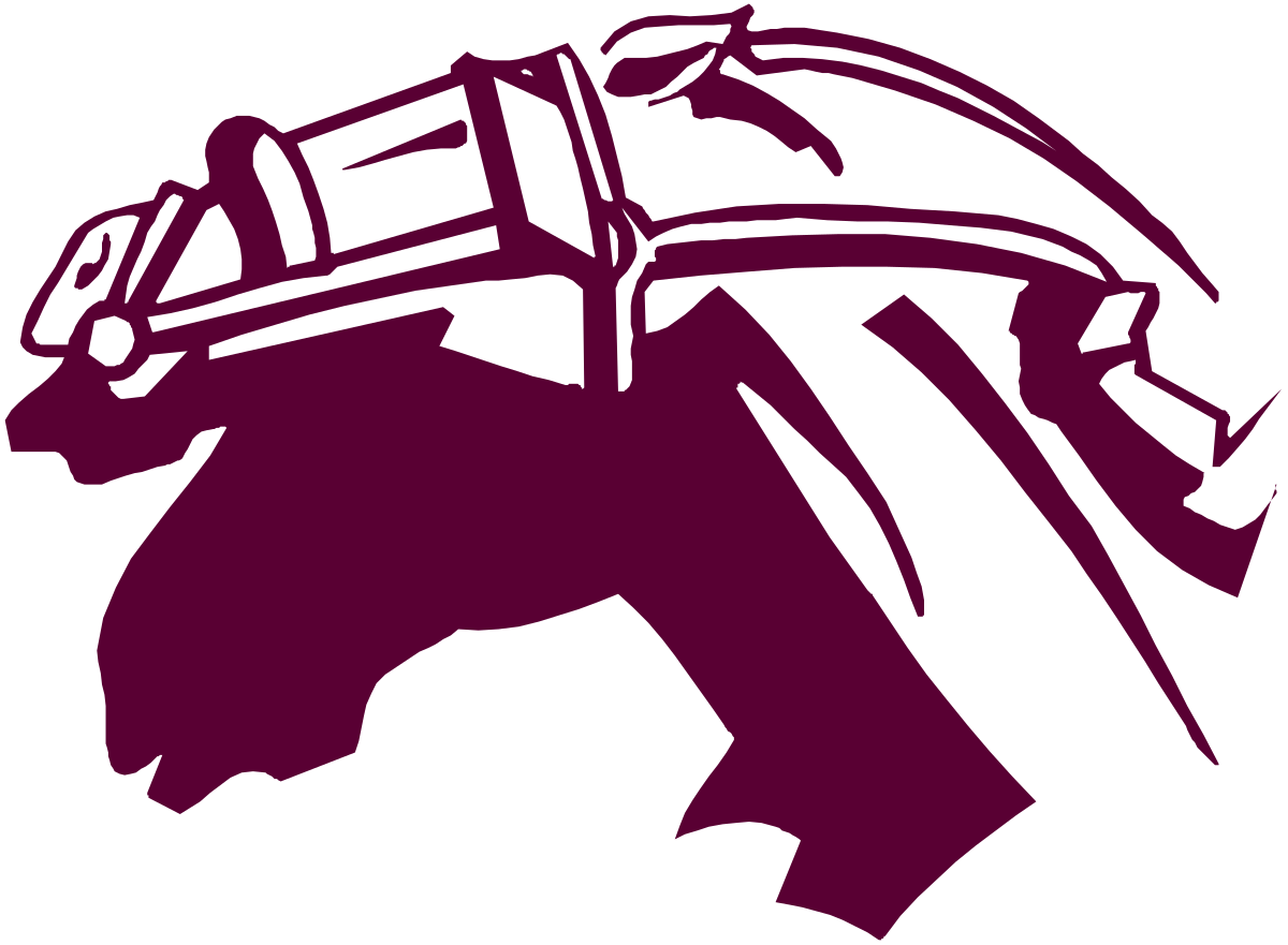 Purple and White Horse Logo Clipart for Branding and Business