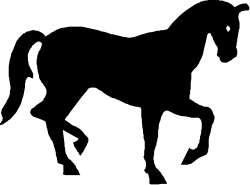 Black Background with White Circle Clipart for Versatile Usage