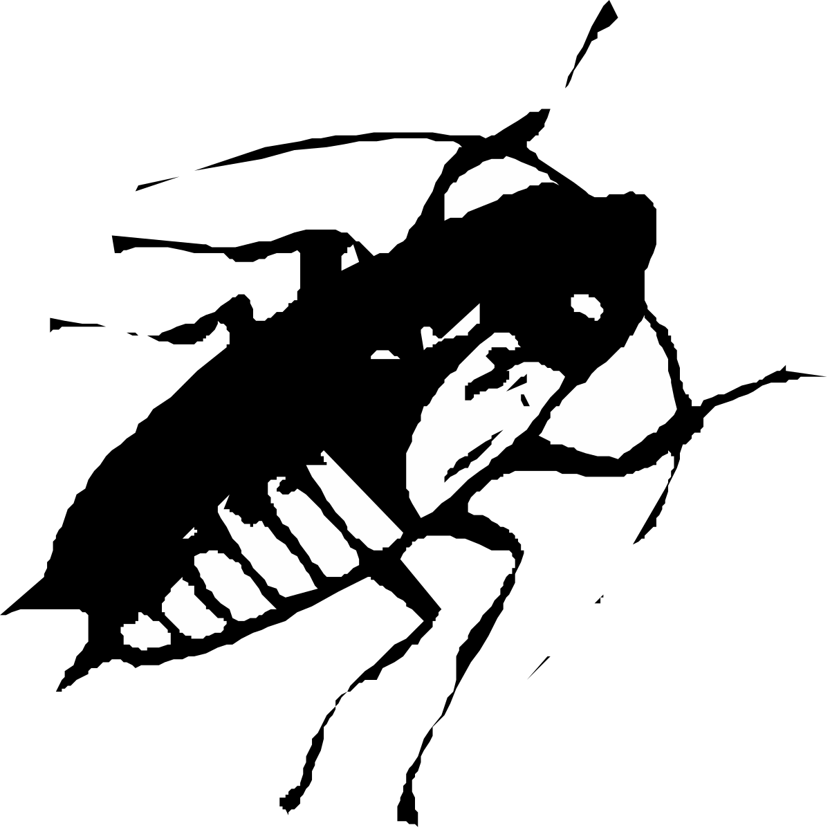 a black and white silhouette of a man ' s face clip art png transparent Black and White Silhouette of a Man's Face - Elegant Clipart for Creative Projects
