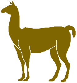 Brown Dog Standing on a Black Background - Clipart for Every Need