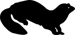 Black and White Silhouette of a Man - Stunning Clipart for Creative Projects