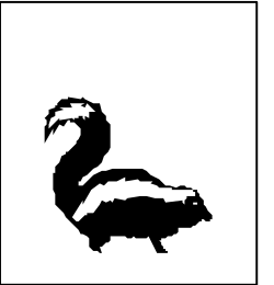 Seahorse Silhouette Clipart - Stunning Black and White Design