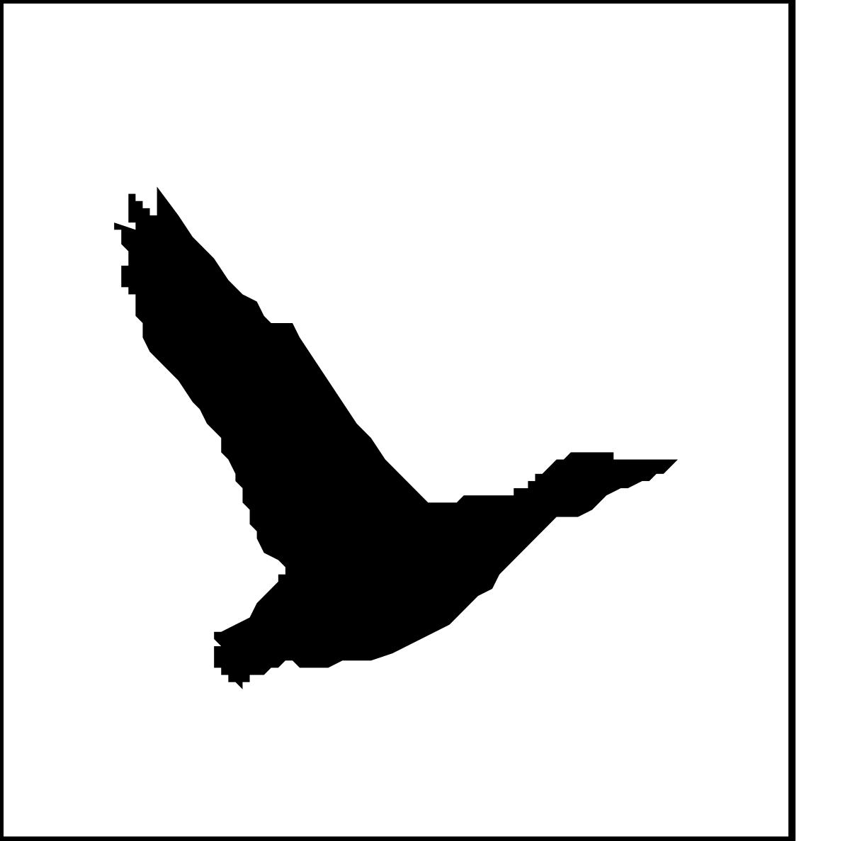 Black and White Bird Silhouette Clipart for Versatile Use
