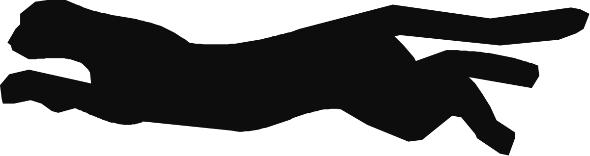 a black and white silhouette of a dog clip art png transparent Black and White Silhouette of a Dog - Perfect for Clipart