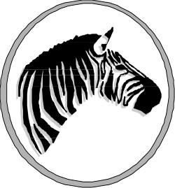 Animals,Animwild,ZEBRA002 clipart