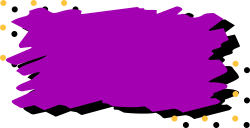 Purple Paint Splash on Black Background - Clipart Vector Design
