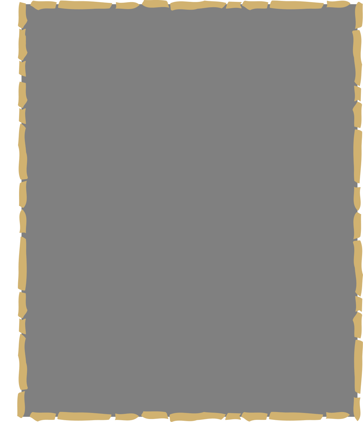 Black Border Square Frame Clipart - Versatile Decorative Design