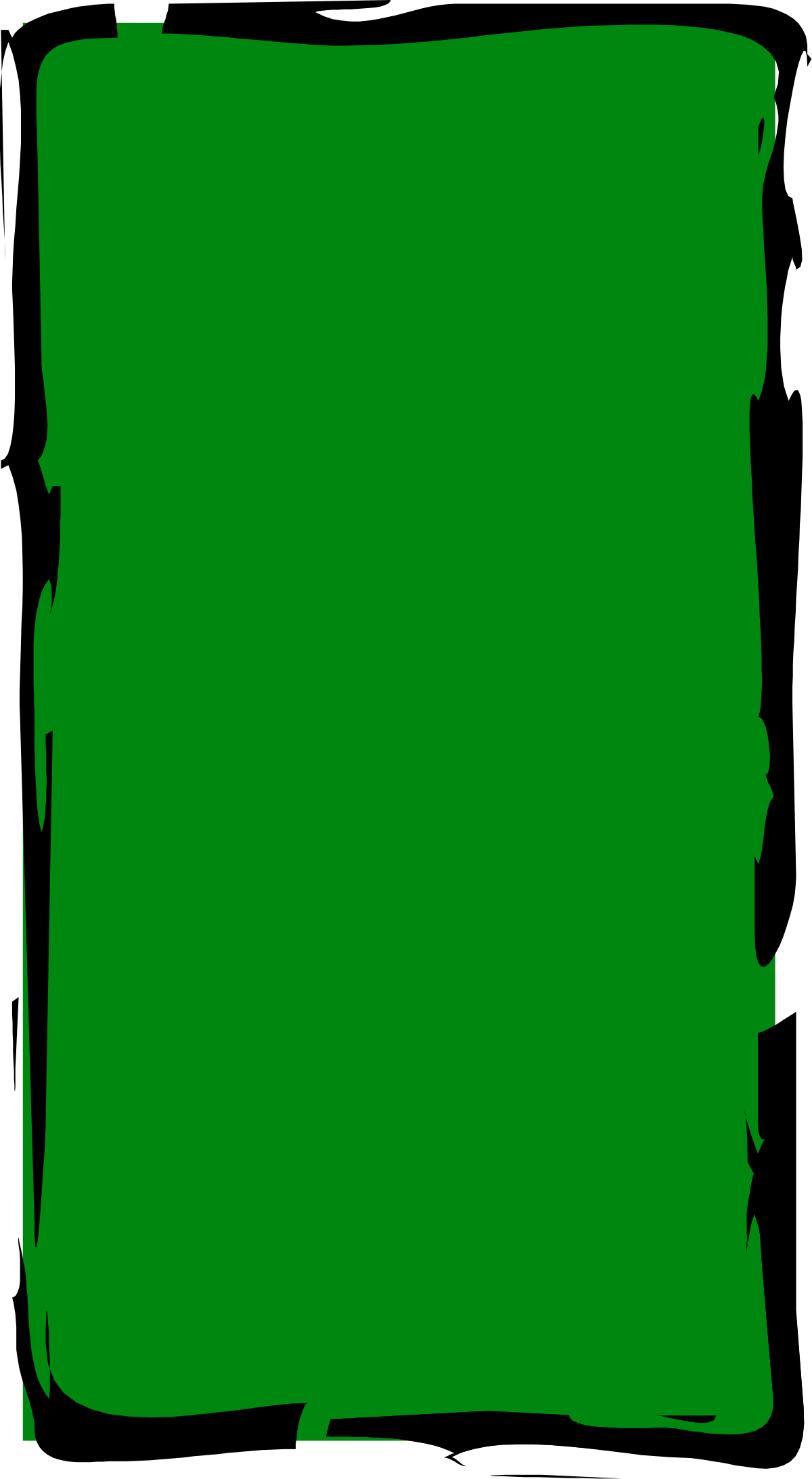 Green Paint Stroke Clipart: Creative Borders for Stunning Designs