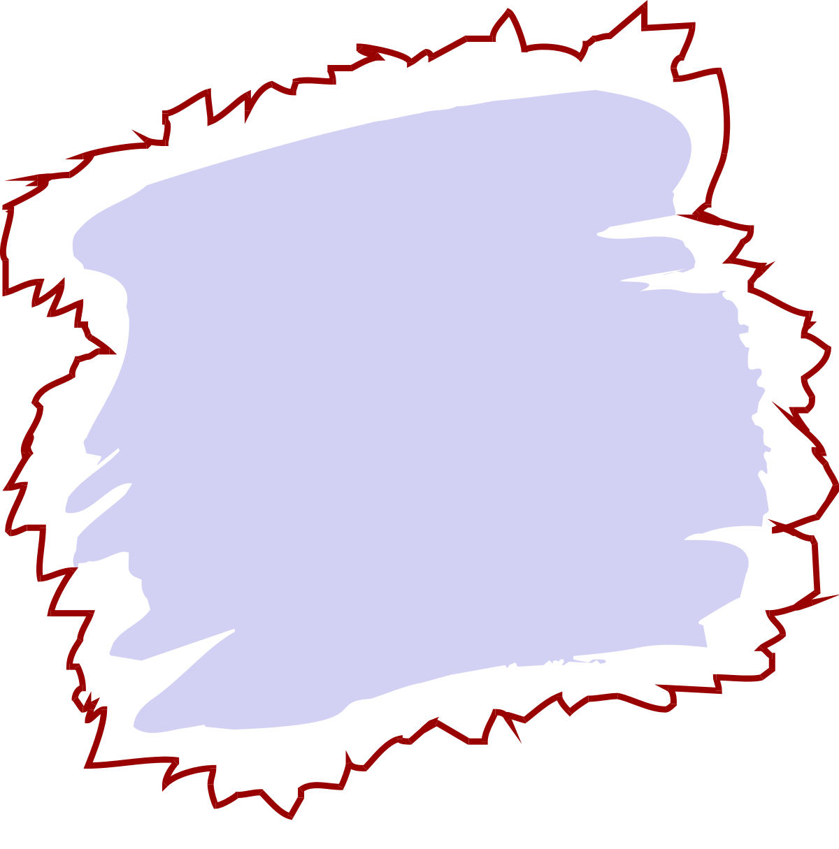 Purple Paint Stroke Clipart - Decorative Borders and Backgrounds